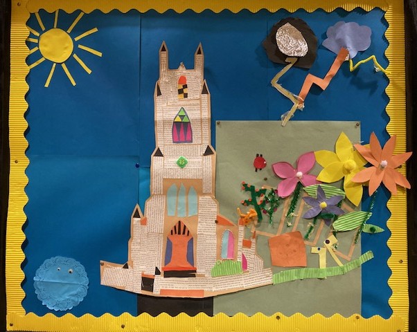 Week two Hangout poster from St Stephen's Bath with a collage of the church's exterior