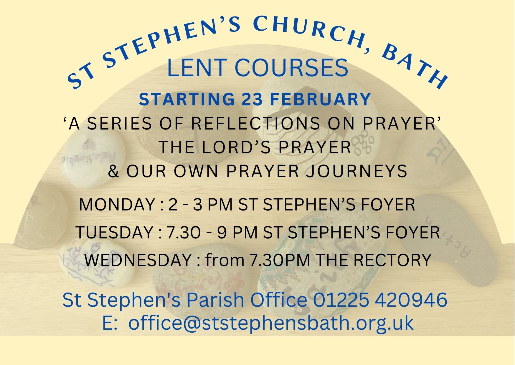 Lent Courses in the Benefice Lent 2026