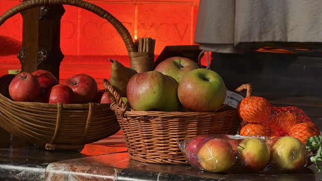 Harvest offerings at St Stephen's Bath October 2025