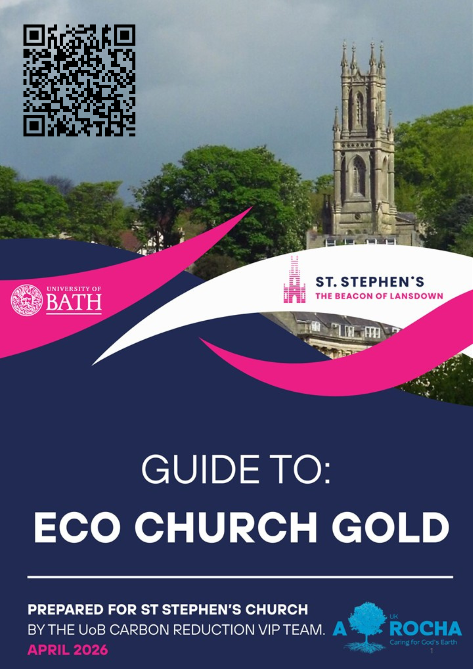 Guide to achieving A Rocha Gold Award by the University of Bath