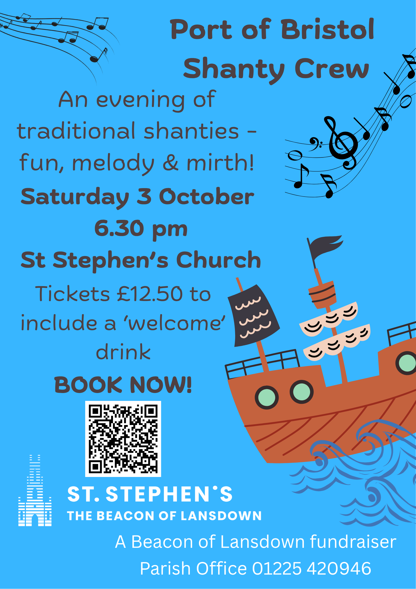 Port of Bristol Shanty Group at St Stephen's 3 October 2026